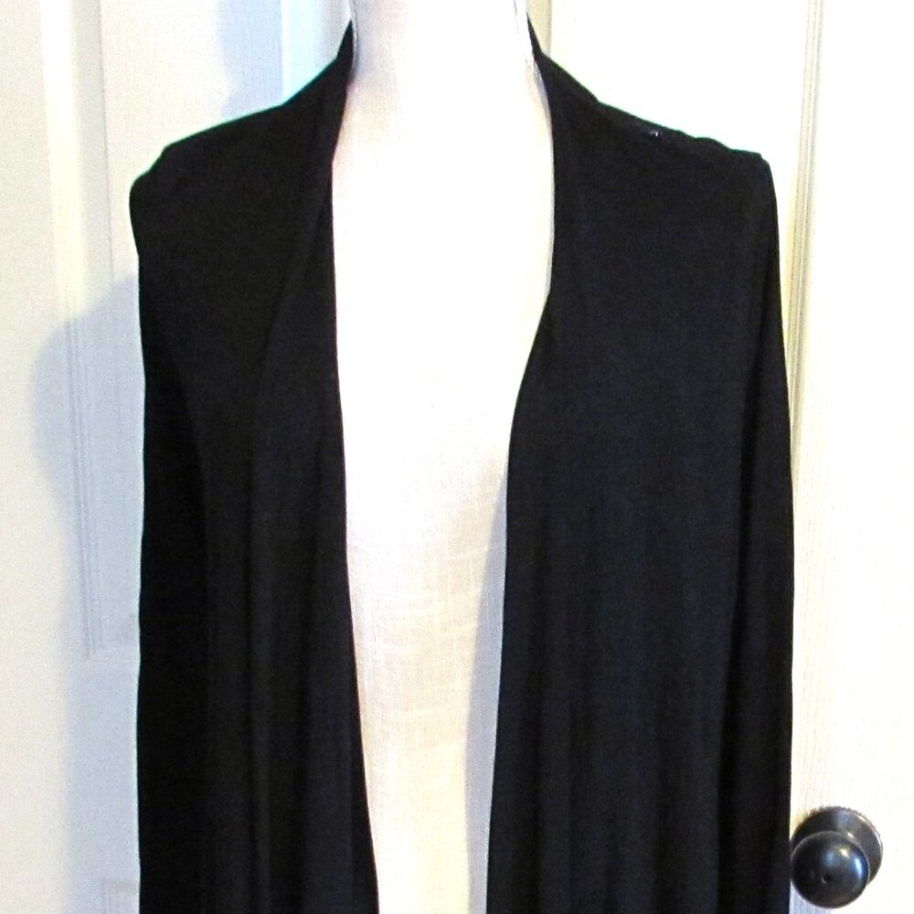 LYSSE Black Cardigan That Can Be Worn 2 Different Ways  Size S